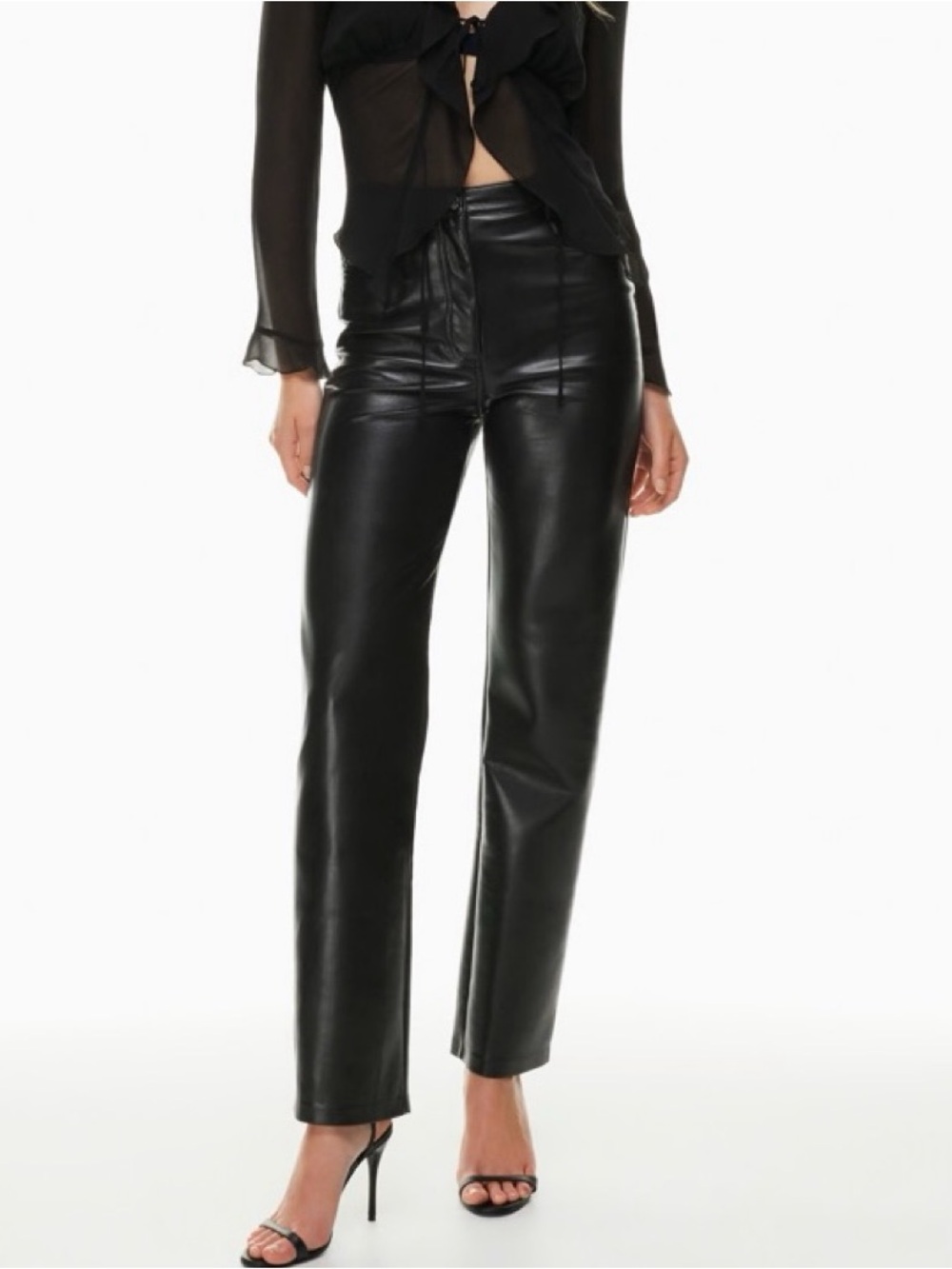 Aritzia Leather Pants